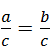 division property of equality