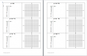 graphing absolute value handout thumbnail