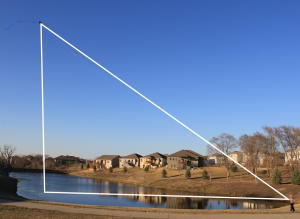 Kite with Right Triangle