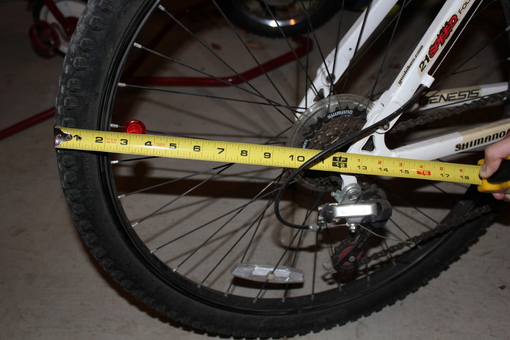 bike tire radius