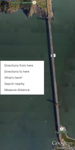 measure distance in google maps