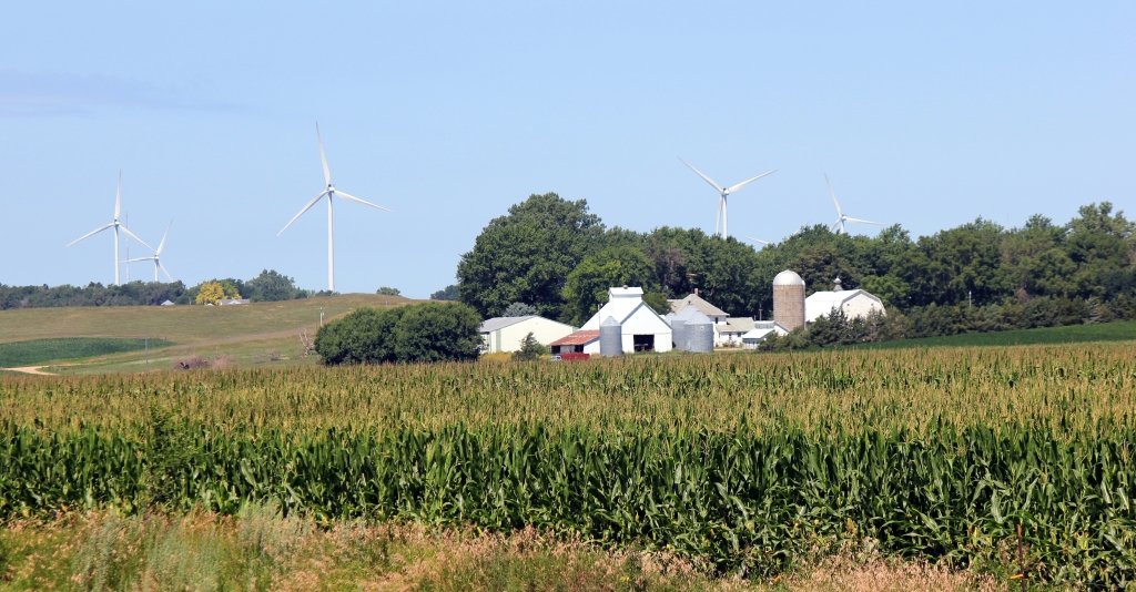 Crofton Farm with Wind Turbines