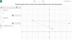 equidistant points