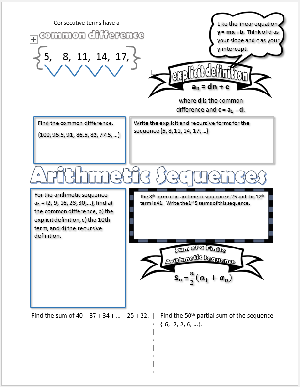 Sequences, Series, and Probability | Systry